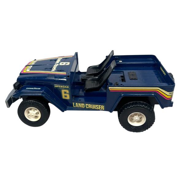 Vintage Nikko Radio Shack RC Toyota Land Cruiser 4x4 Off  Vintage Nikko Radio Shack RC Toyota‎ Land Cruiser 4x4 Off-Road Truck Blue READ